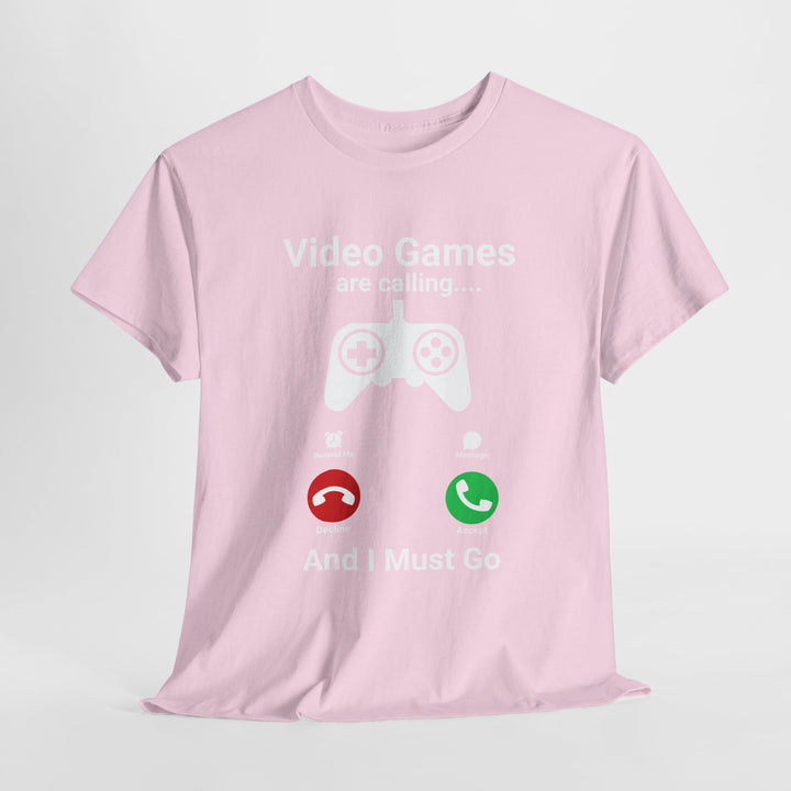 Video Games Calling - Vibzzy™ T-Shirt - Retro Flynn
