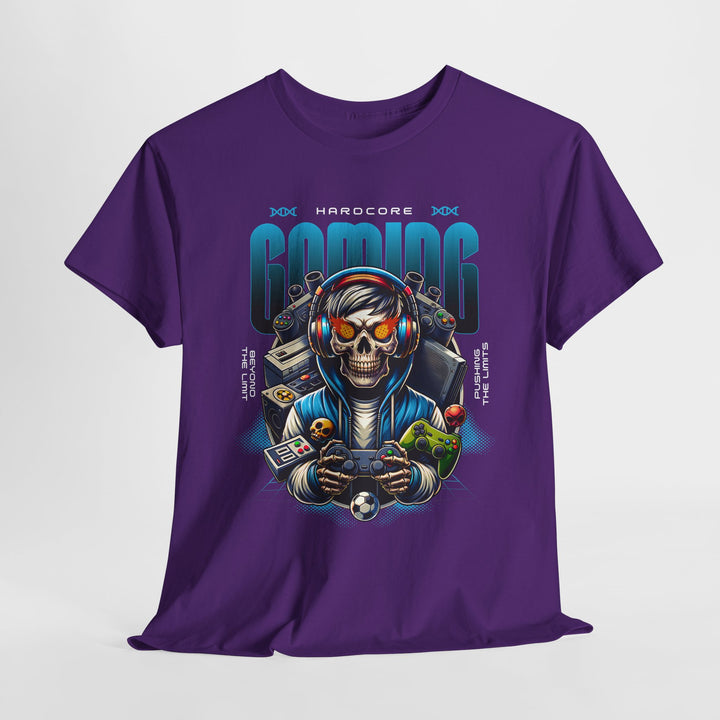 Retro Gamer Skull - Vibzzy™ T-shirt - Retro Flynn