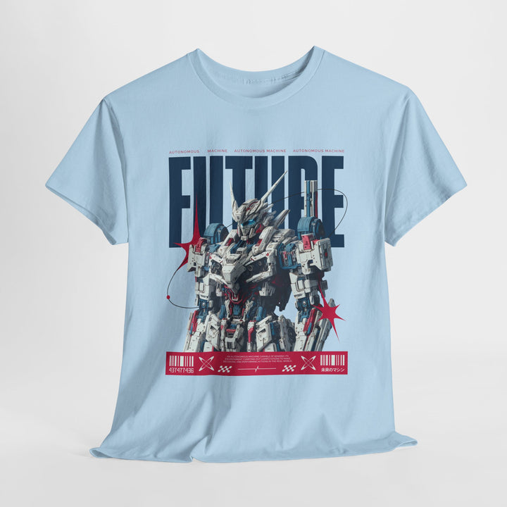 Cybernetic Mech Warrior - Vibzzy™ T-shirt - Retro Flynn
