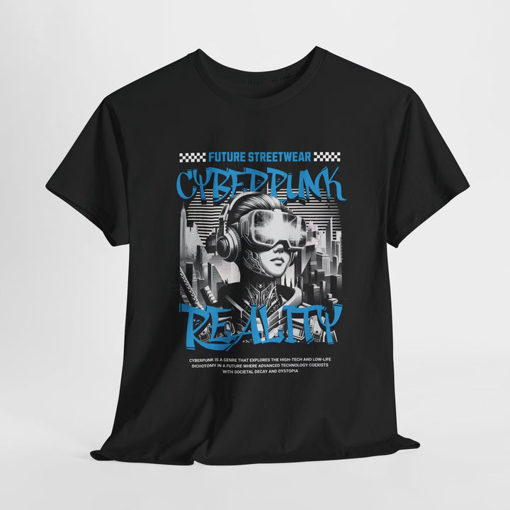 Cyberpunk Reality - Vibzzy™ T-shirt - Retro Flynn