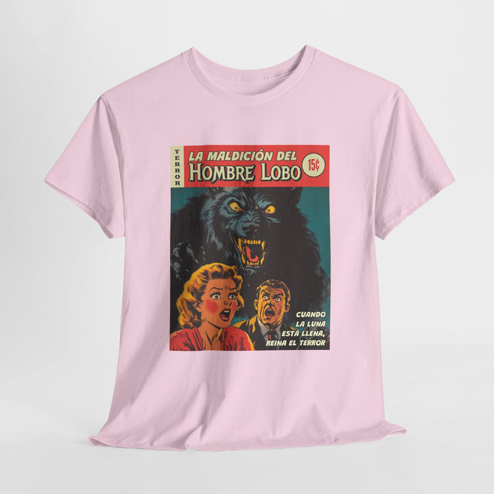 Vintage Horror Werewolf Comic - Vibzzy™ T-shirt - Retro Flynn