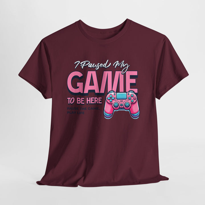 Pause Life Gaming - Vibzzy™ T-shirt - Retro Flynn