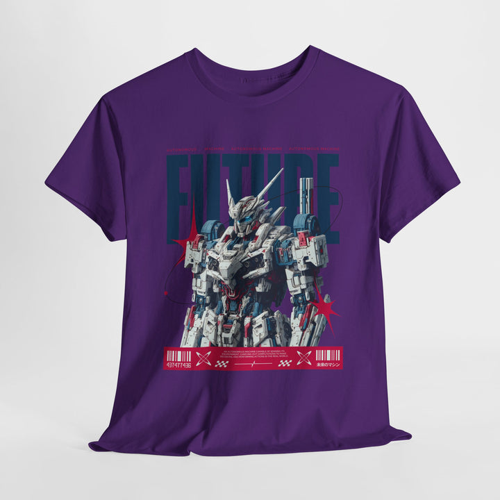 Cybernetic Mech Warrior - Vibzzy™ T-shirt - Retro Flynn