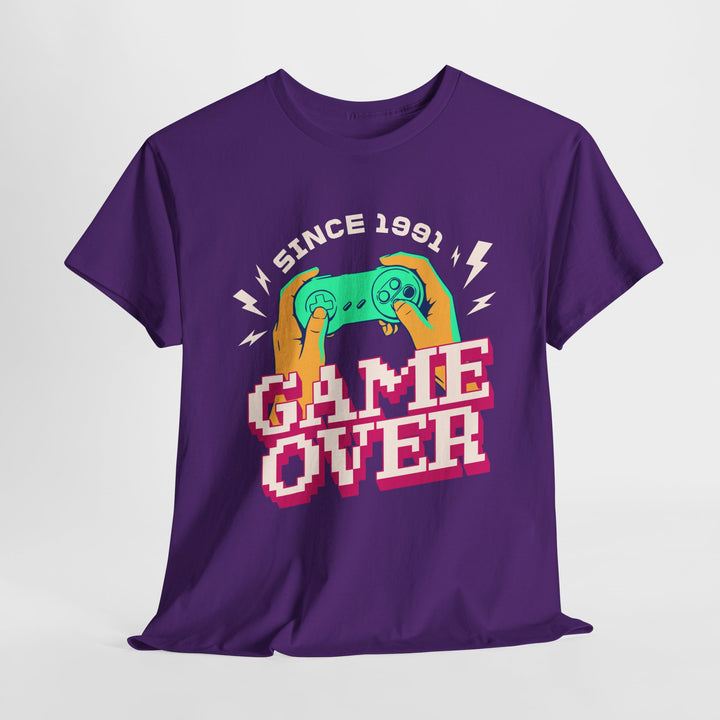 Game Over Since 1991 - Vibzzy™ T-Shirt - Retro Flynn