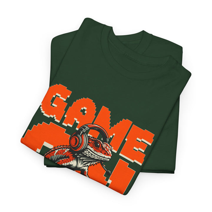 Game On Lizard - Vibzzy™ T-Shirt - Retro Flynn