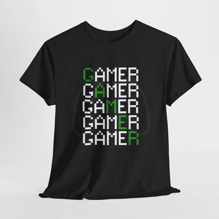 Gamer Stack - Vibzzy™ T-Shirt - Retro Flynn