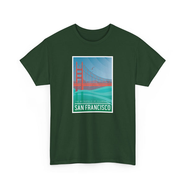 San Francisco Metropolis - Vibzzy™ T-Shirt - Retro Flynn