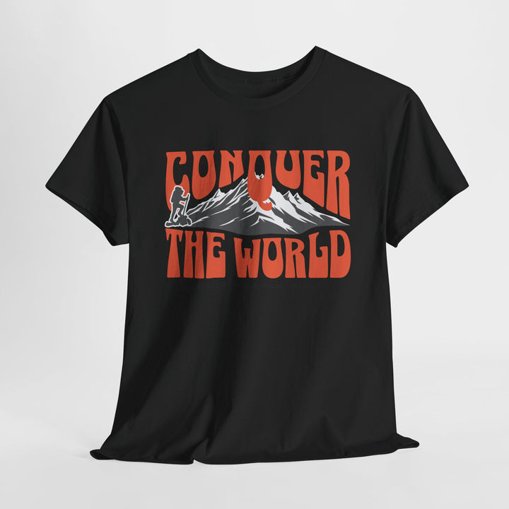 Conquer the World - Vibzzy™ T-shirt - Retro Flynn