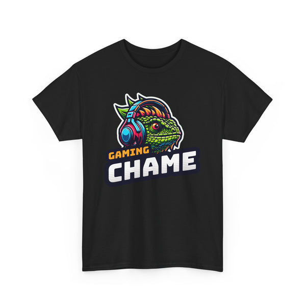 Gaming Chameleon - Vibzzy™ T-shirt - Retro Flynn