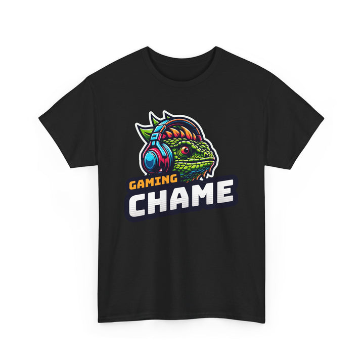 Gaming Chameleon - Vibzzy™ T-shirt - Retro Flynn