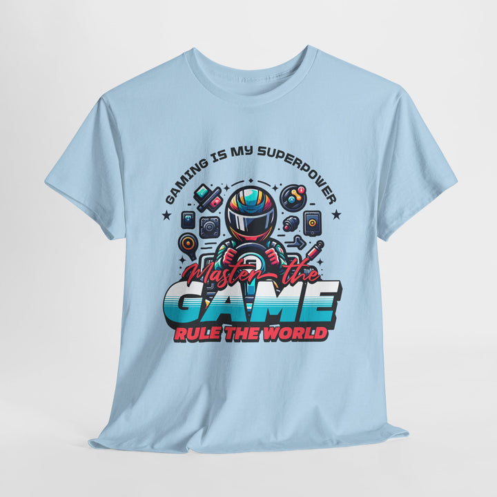 Master the Game Rule the World - Vibzzy™ T-shirt - Retro Flynn