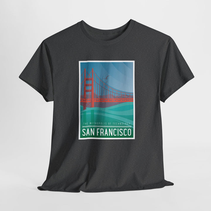 San Francisco Metropolis - Vibzzy™ T-Shirt - Retro Flynn