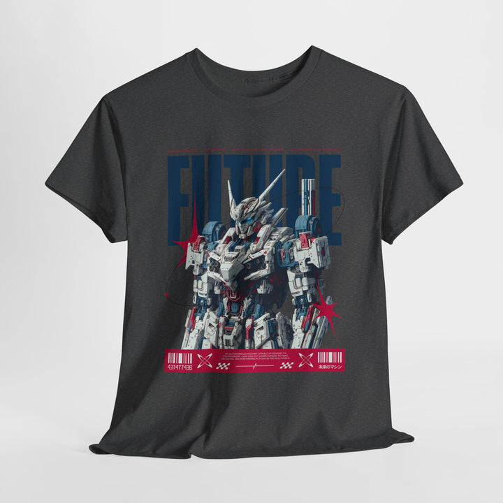 Cybernetic Mech Warrior - Vibzzy™ T-shirt - Retro Flynn