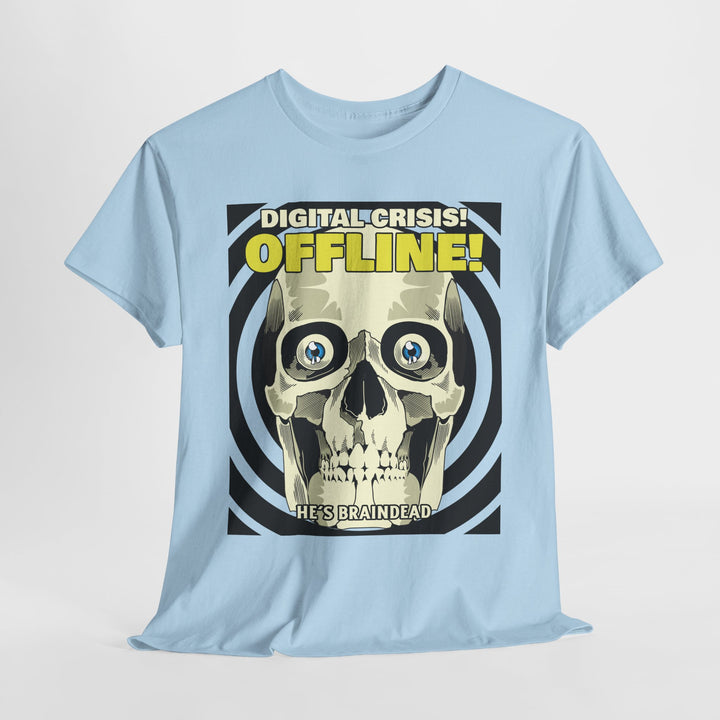 The Cyber Skull - Vibzzy™ T-Shirt - Retro Flynn