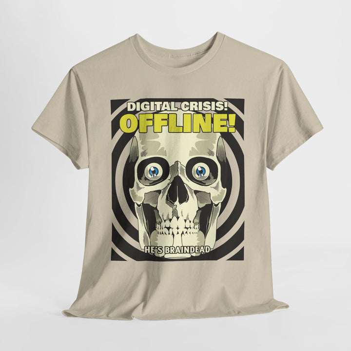 The Cyber Skull - Vibzzy™ T-Shirt - Retro Flynn