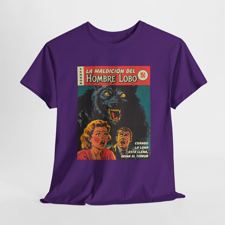 Vintage Horror Werewolf Comic - Vibzzy™ T-shirt - Retro Flynn