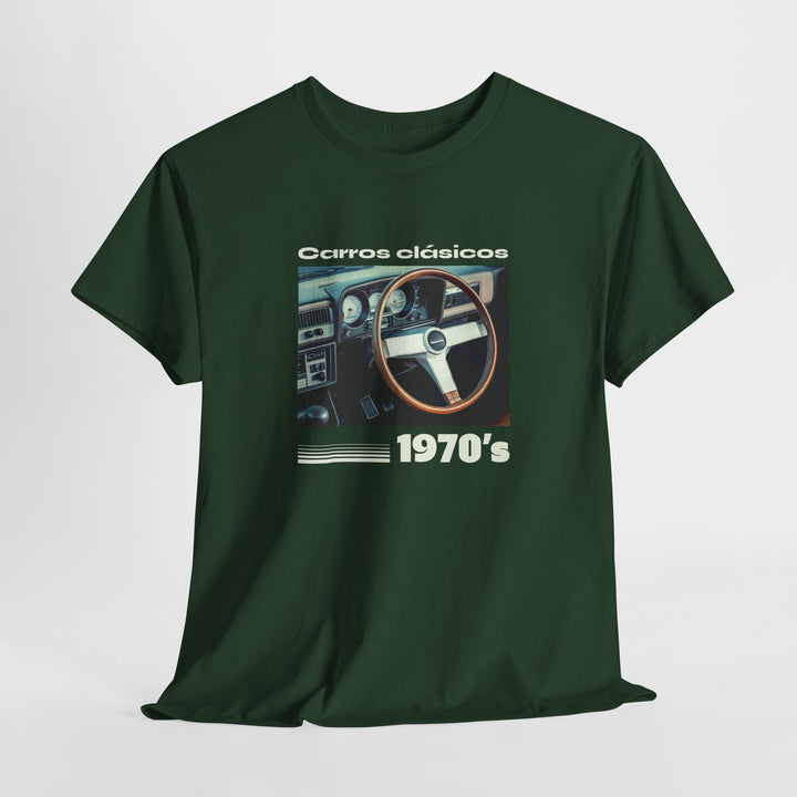 Carros Clásicos 1970's - Vibzzy™ T-Shirt - Retro Flynn