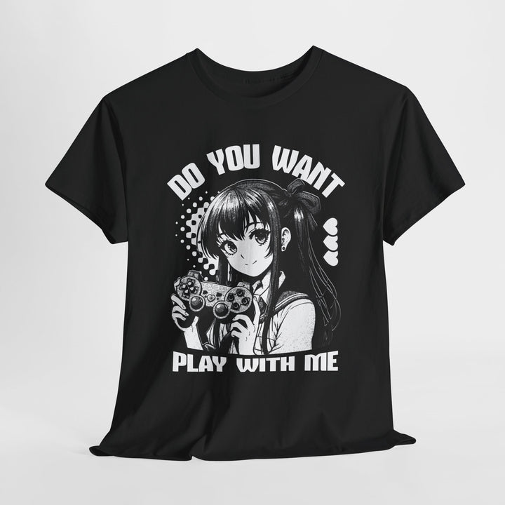 Do You Want Play With Me - Vibzzy™ T-Shirt - Retro Flynn