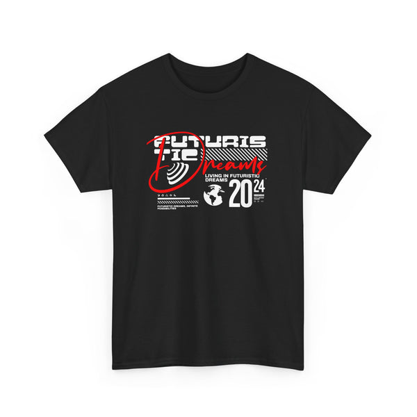 Futuristic Dreams 2024 - Vibzzy™ T-shirt - Retro Flynn