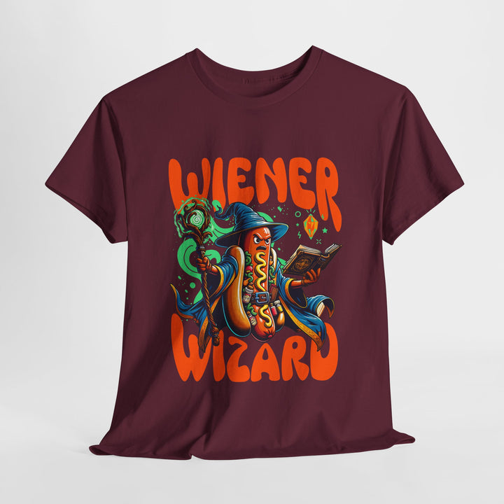 Wiener Wizard - Vibzzy™ T-shirt - Retro Flynn