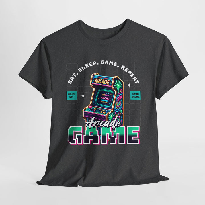 Eat Sleep Arcade Game - Vibzzy™ T-shirt - Retro Flynn