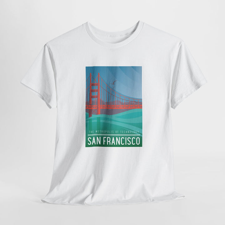 San Francisco Metropolis - Vibzzy™ T-Shirt - Retro Flynn