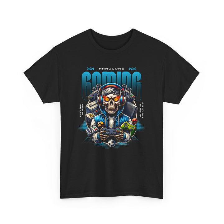 Retro Gamer Skull - Vibzzy™ T-shirt - Retro Flynn