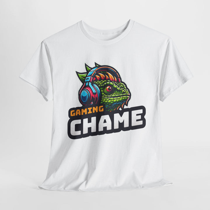 Gaming Chameleon - Vibzzy™ T-shirt - Retro Flynn