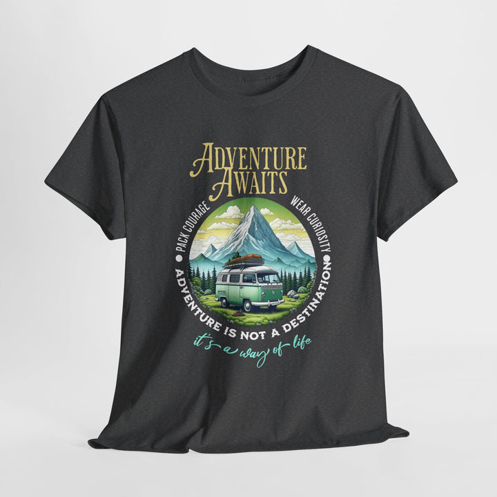 Adventure Awaits - Vibzzy™ T-shirt - Retro Flynn