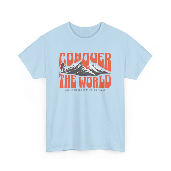 Conquer the World - Vibzzy™ T-shirt - Retro Flynn