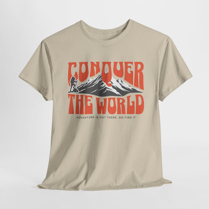 Conquer the World - Vibzzy™ T-shirt - Retro Flynn