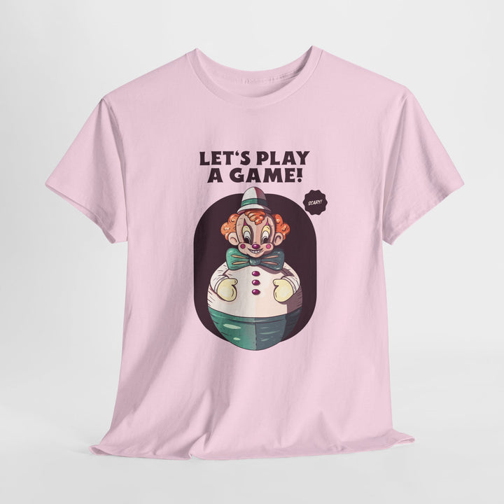 Scary Clown Game - Vibzzy™ T-shirt - Retro Flynn