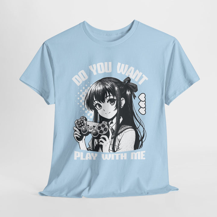 Do You Want Play With Me - Vibzzy™ T-Shirt - Retro Flynn