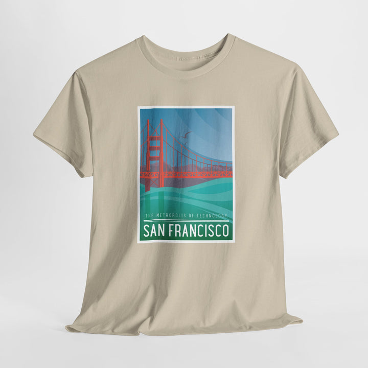 San Francisco Metropolis - Vibzzy™ T-Shirt - Retro Flynn