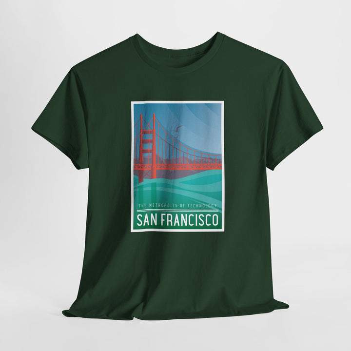 San Francisco Metropolis - Vibzzy™ T-Shirt - Retro Flynn