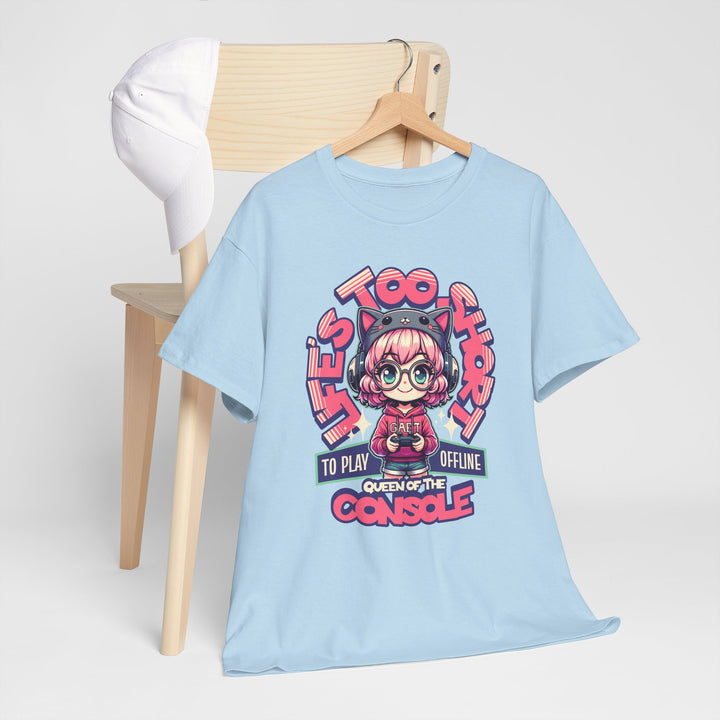 Queen of the Console - Vibzzy™ T-shirt - Retro Flynn