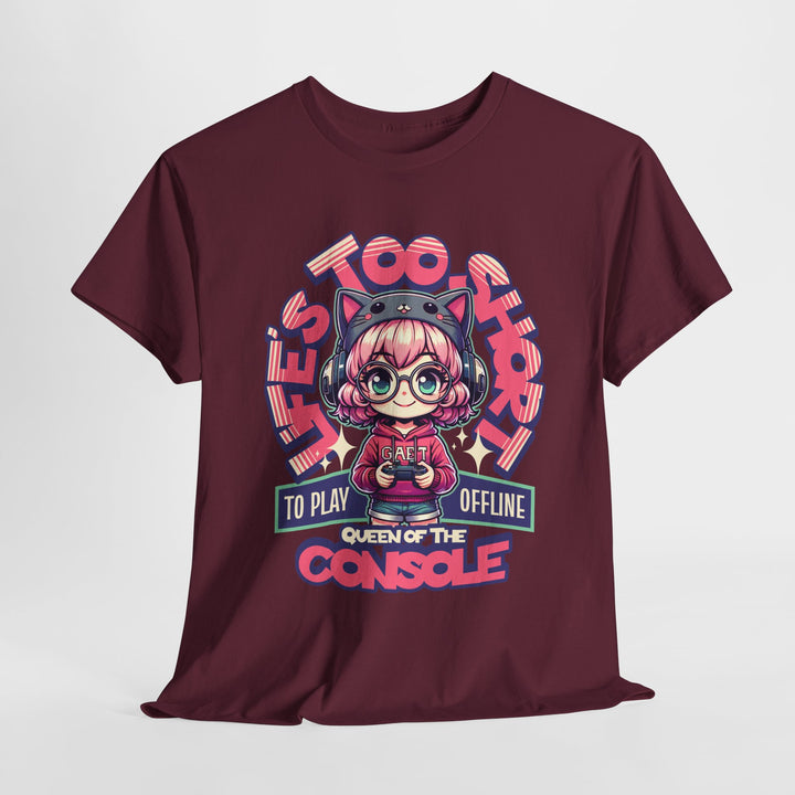 Queen of the Console - Vibzzy™ T-shirt - Retro Flynn