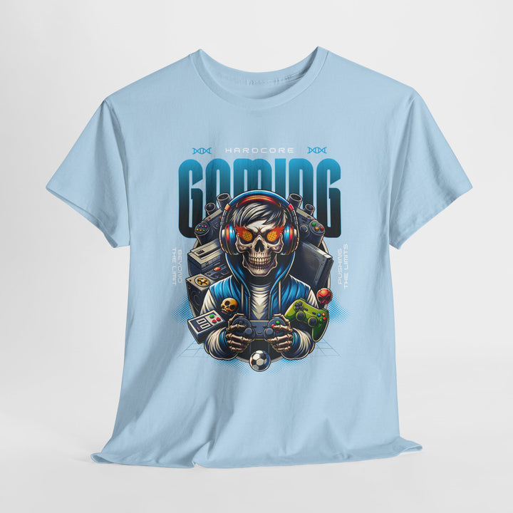 Retro Gamer Skull - Vibzzy™ T-shirt - Retro Flynn