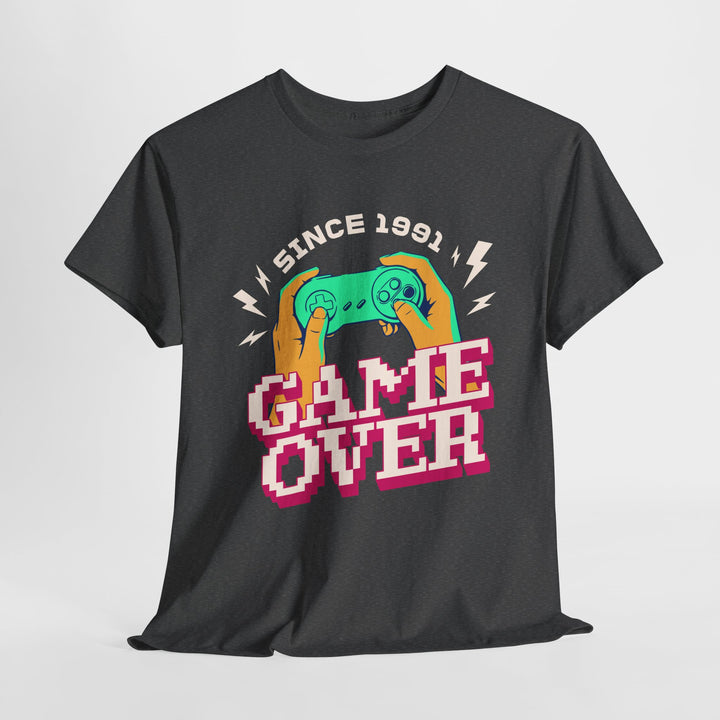 Game Over Since 1991 - Vibzzy™ T-Shirt - Retro Flynn