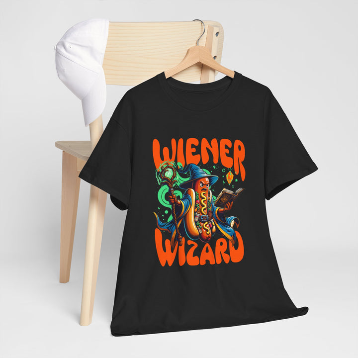 Wiener Wizard - Vibzzy™ T-shirt - Retro Flynn