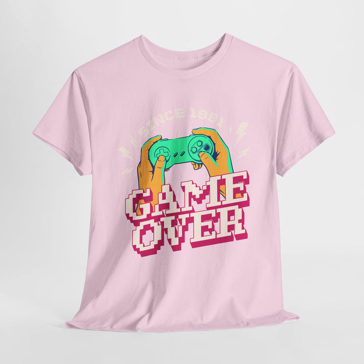 Game Over Since 1991 - Vibzzy™ T-Shirt - Retro Flynn