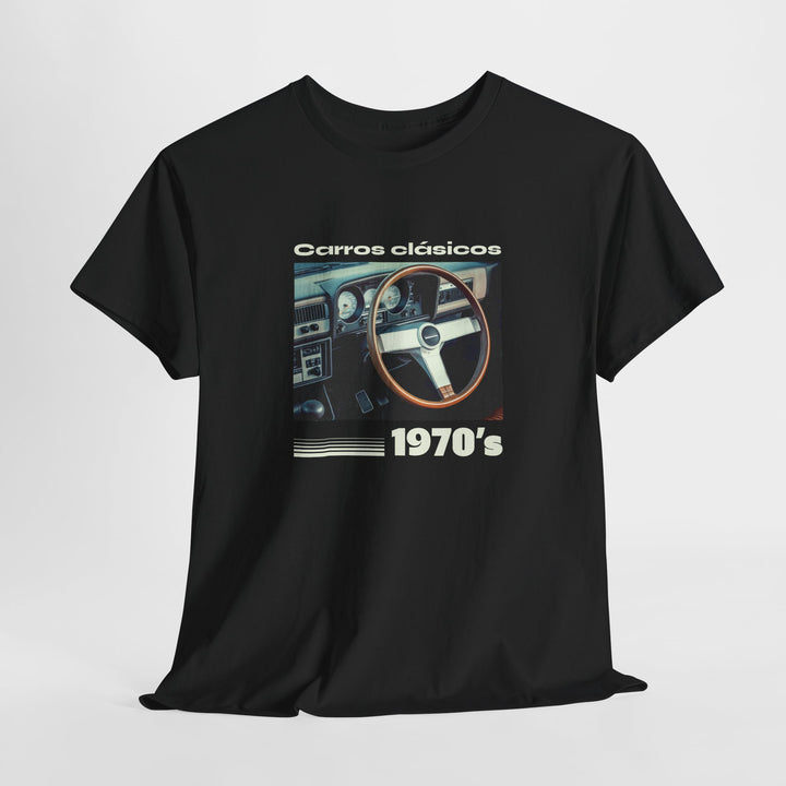 Carros Clásicos 1970's - Vibzzy™ T-Shirt - Retro Flynn