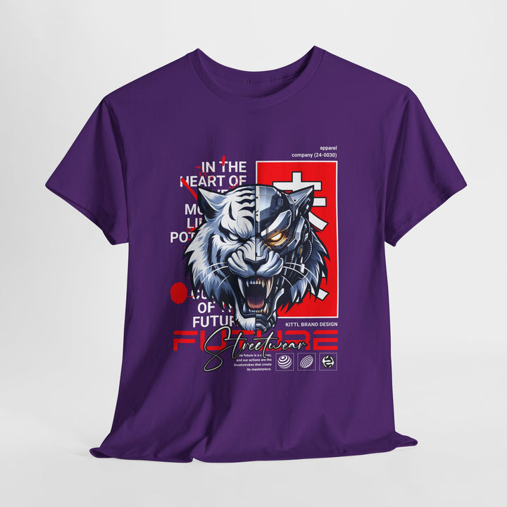 Cyber Tiger Future - Vibzzy™ T-shirt - Retro Flynn