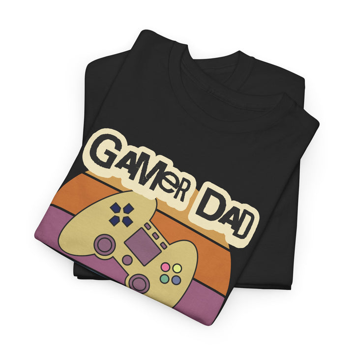 Gamer Dad Much Cooler - Vibzzy™ T-shirt - Retro Flynn