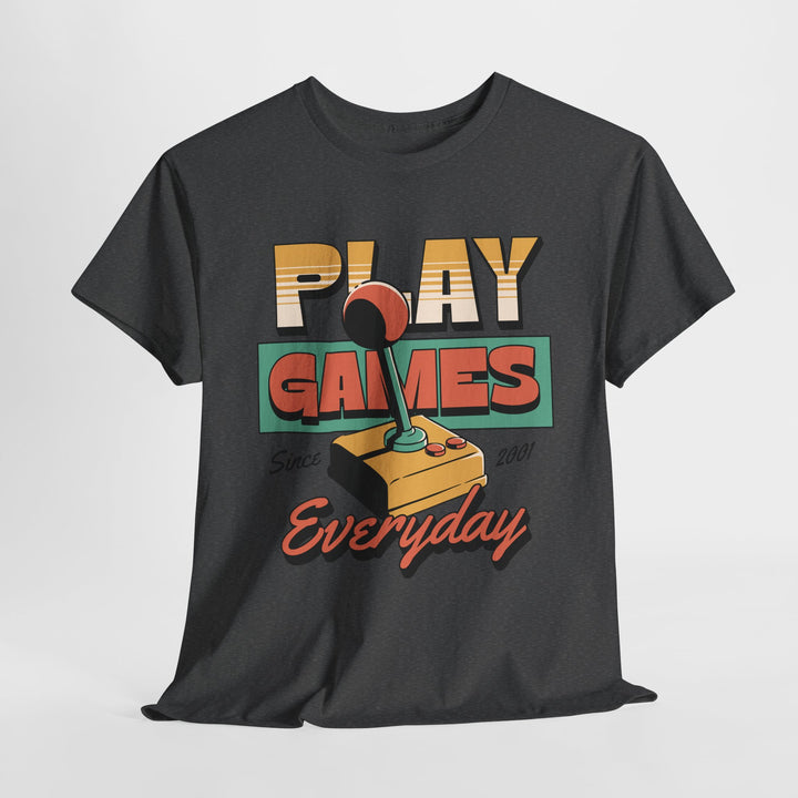 Play Games Everyday - Vibzzy™ T-Shirt - Retro Flynn