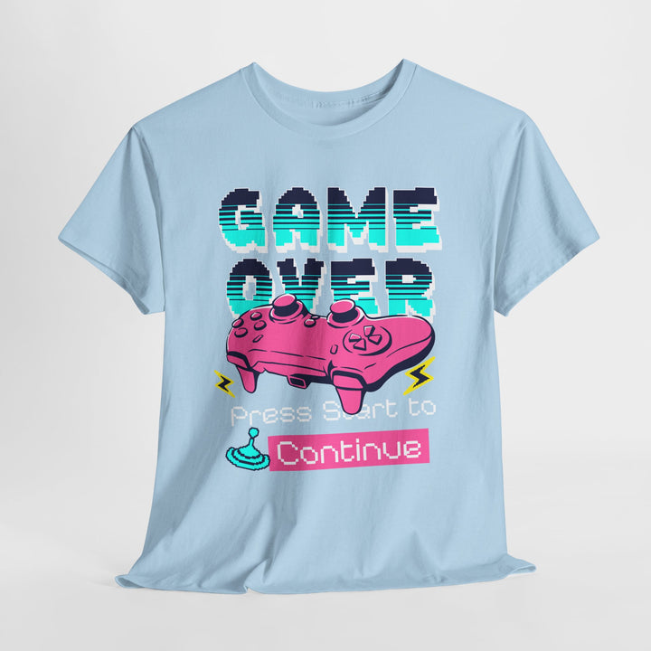 Game Over Continue - Vibzzy™ T-Shirt - Retro Flynn