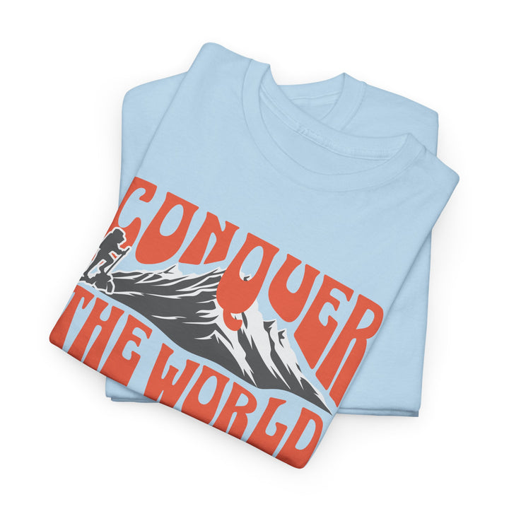 Conquer the World - Vibzzy™ T-shirt - Retro Flynn