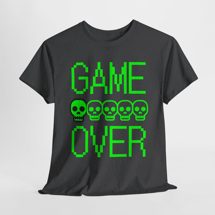 Game Over Skulls - Vibzzy™ T-shirt - Retro Flynn