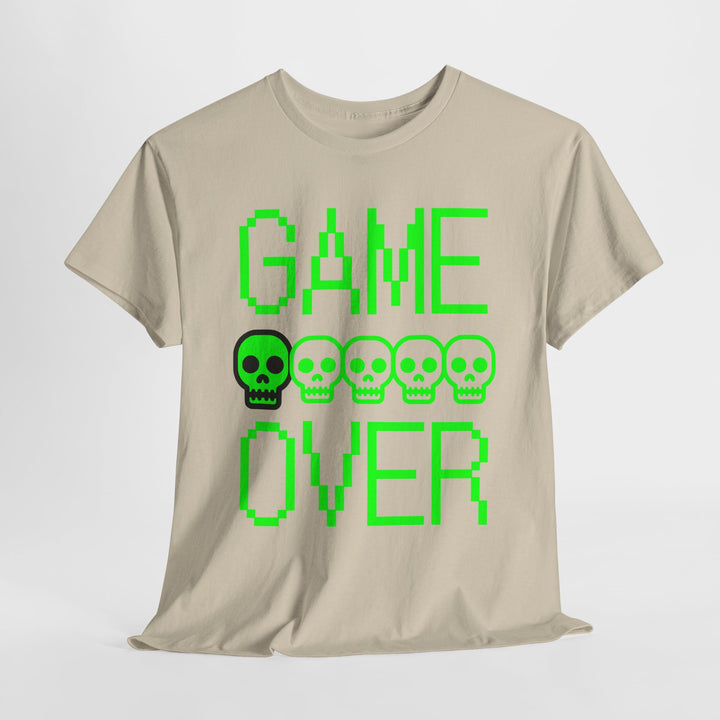 Game Over Skulls - Vibzzy™ T-shirt - Retro Flynn