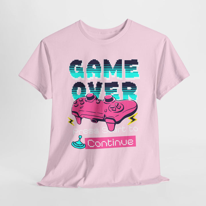 Game Over Continue - Vibzzy™ T-Shirt - Retro Flynn